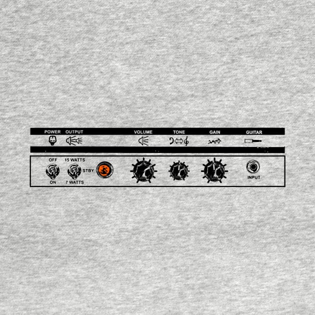 Orange Tiny Terror Control Panel by Buran1997